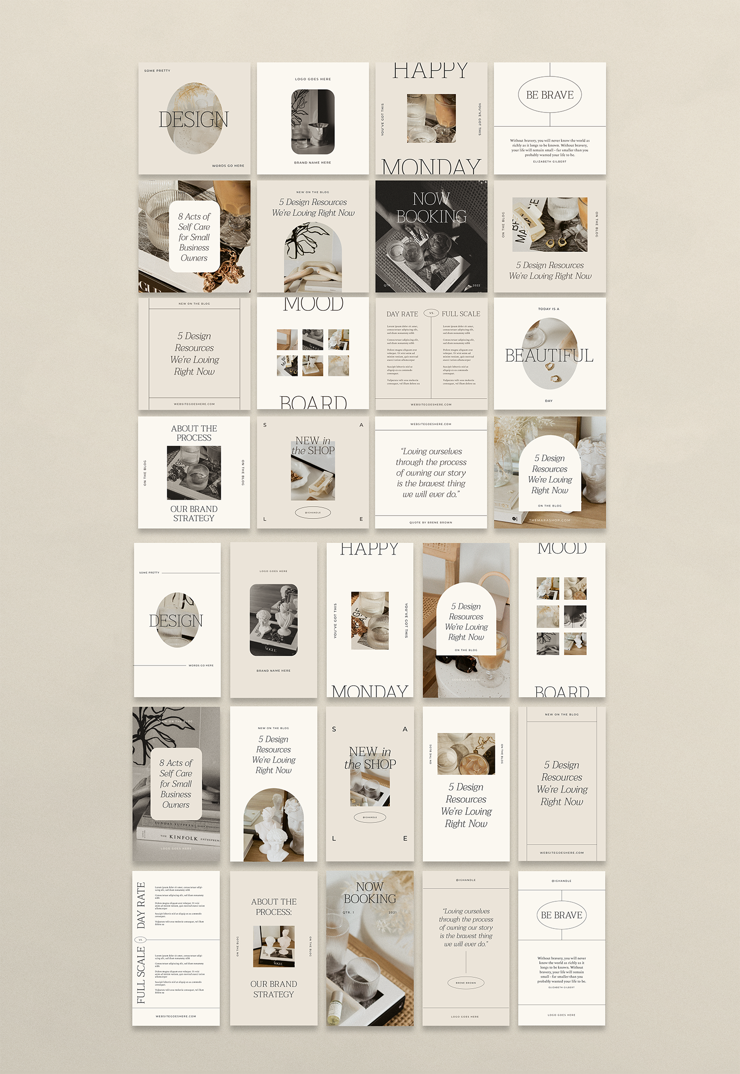 Classics Collection Social Media Templates