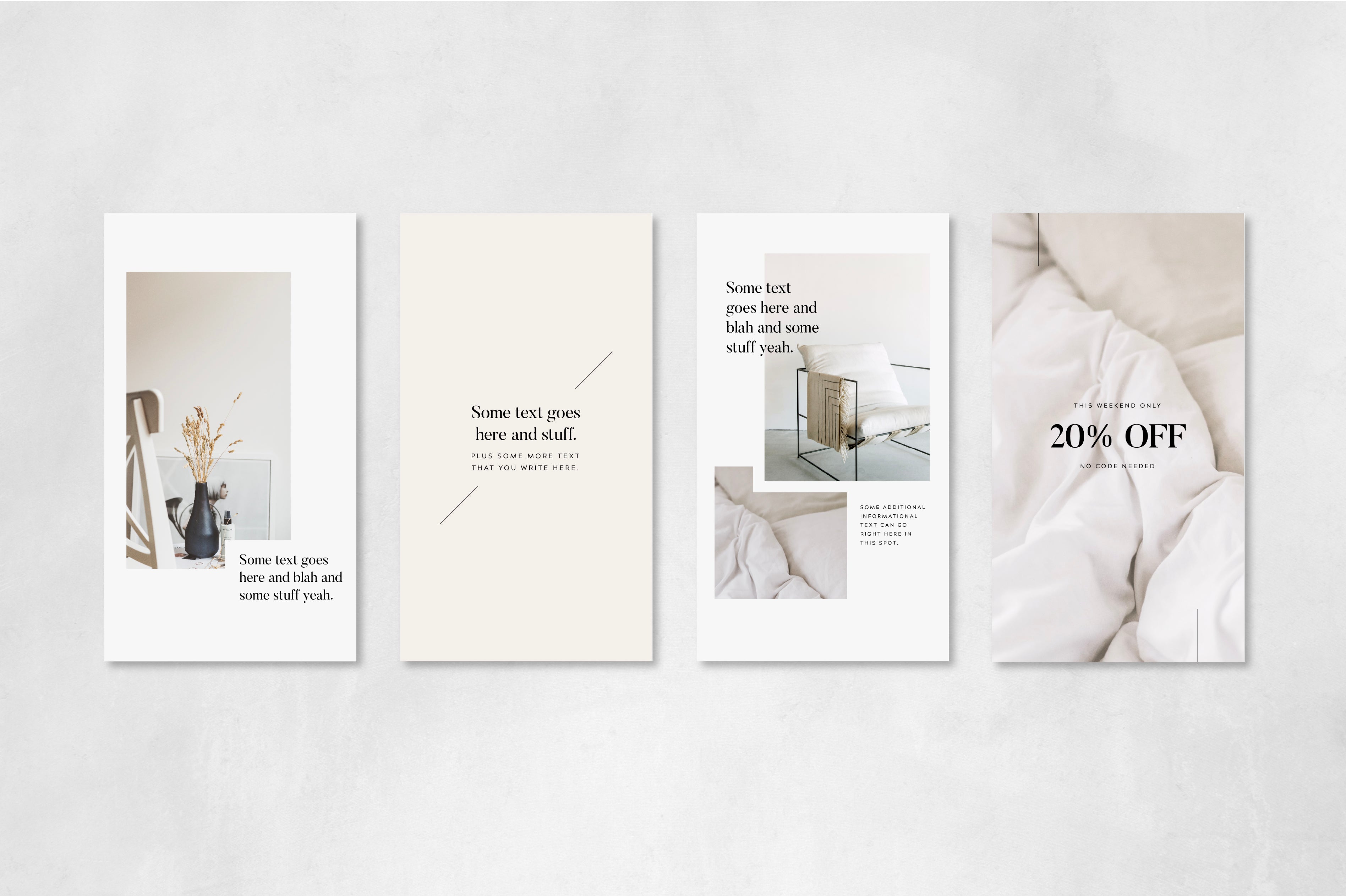 Stockholm Instagram Templates