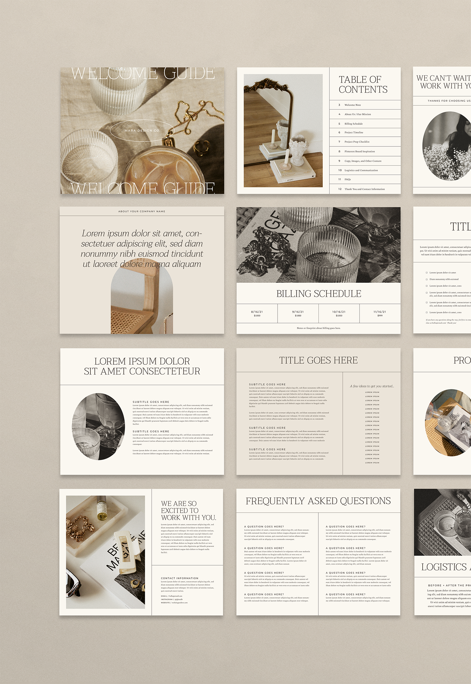 Classics Collection Client Welcome Guide