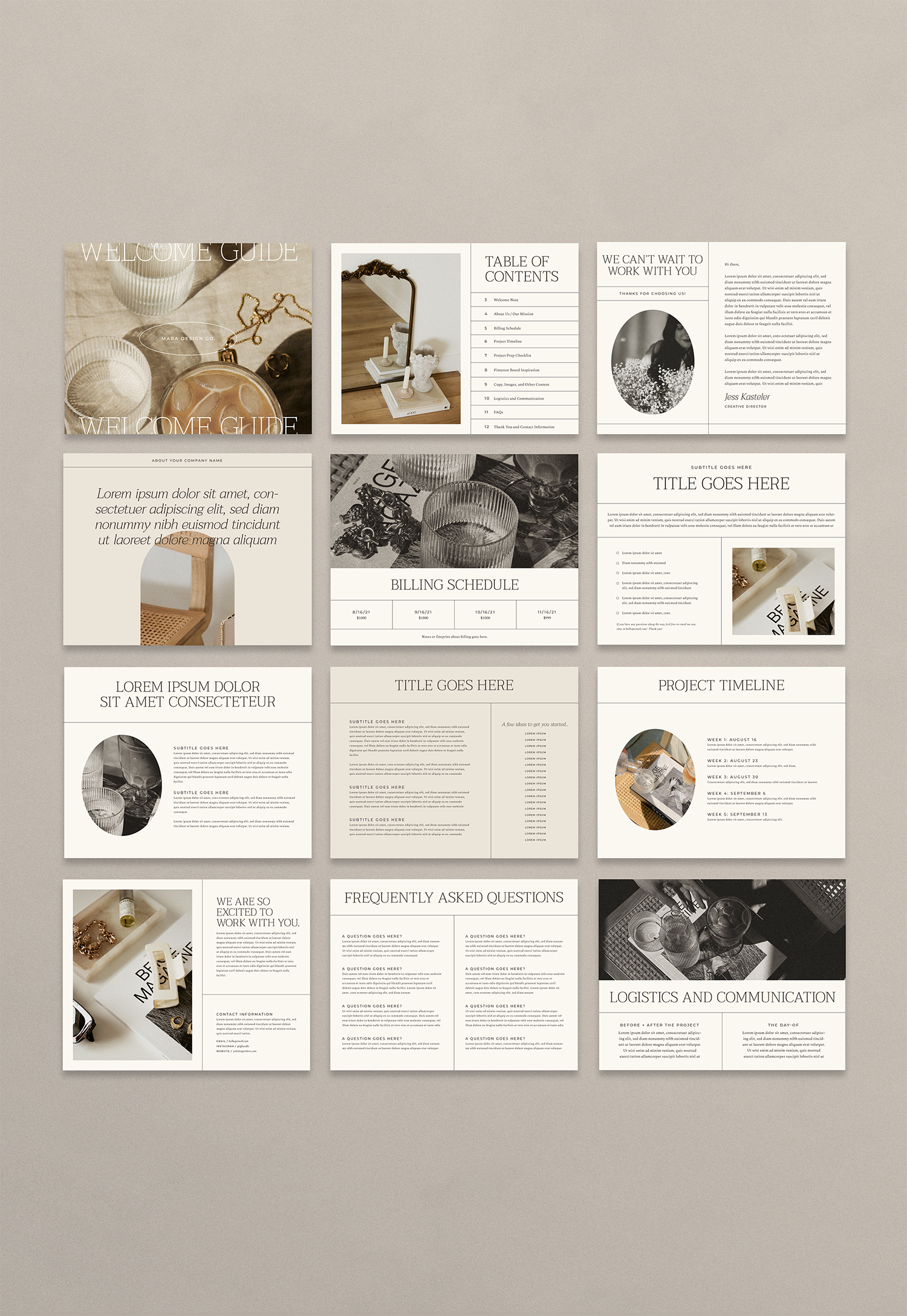 Classics Collection Client Welcome Guide