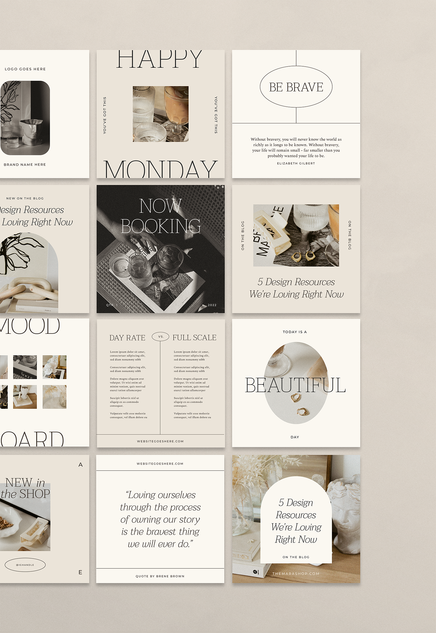 Classics Collection Social Media Templates